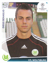 Diego Benaglio VfL Wolfsburg samolepka UEFA Champions League 2009/10 #125